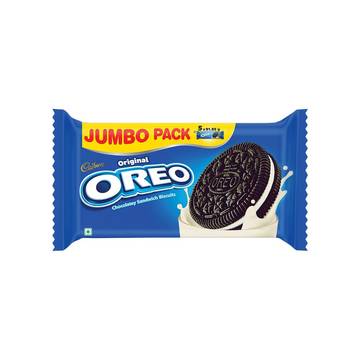 Cadbury Oreo Vanilla Sandwich Cream Biscuits Jumbo Pack